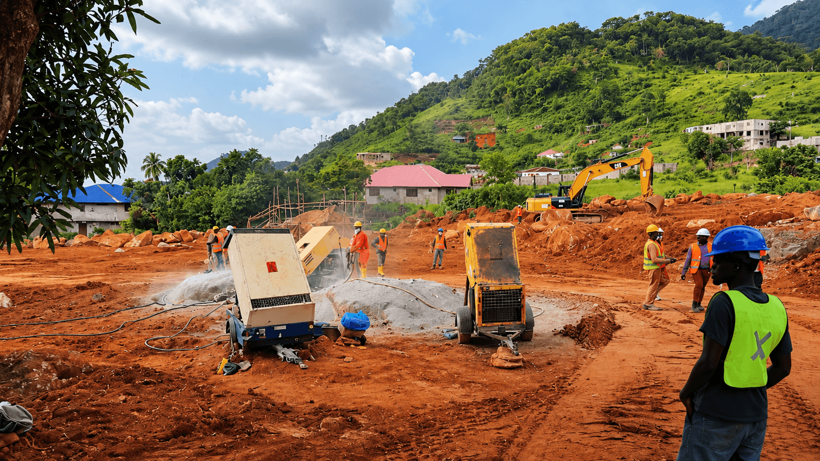 Building Infrastructure. Powering Progress. - Rakel Investment & General Services